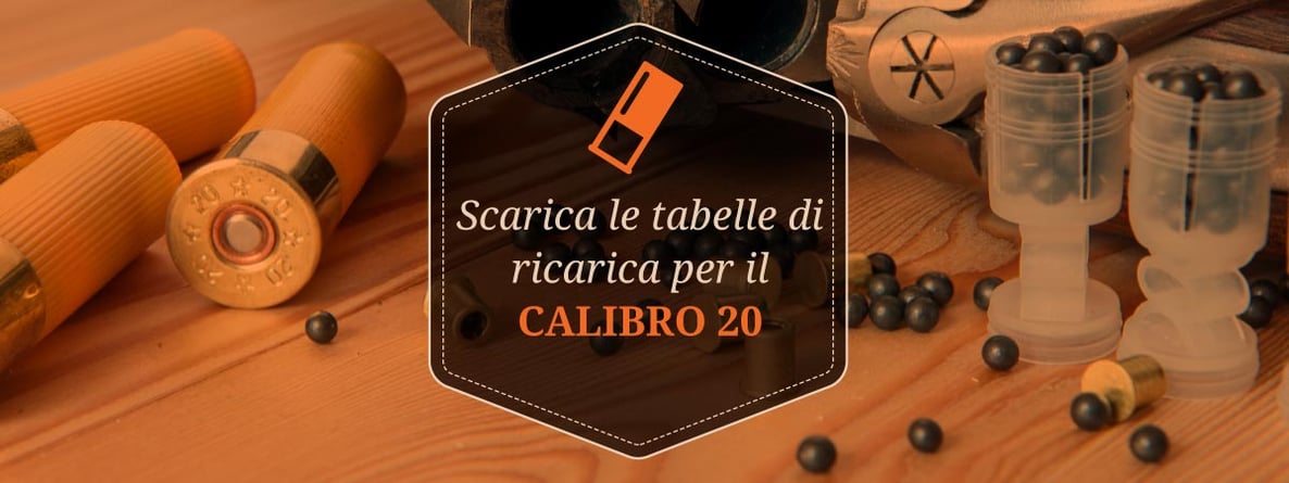 Tabelle Ricarica Calibro 20